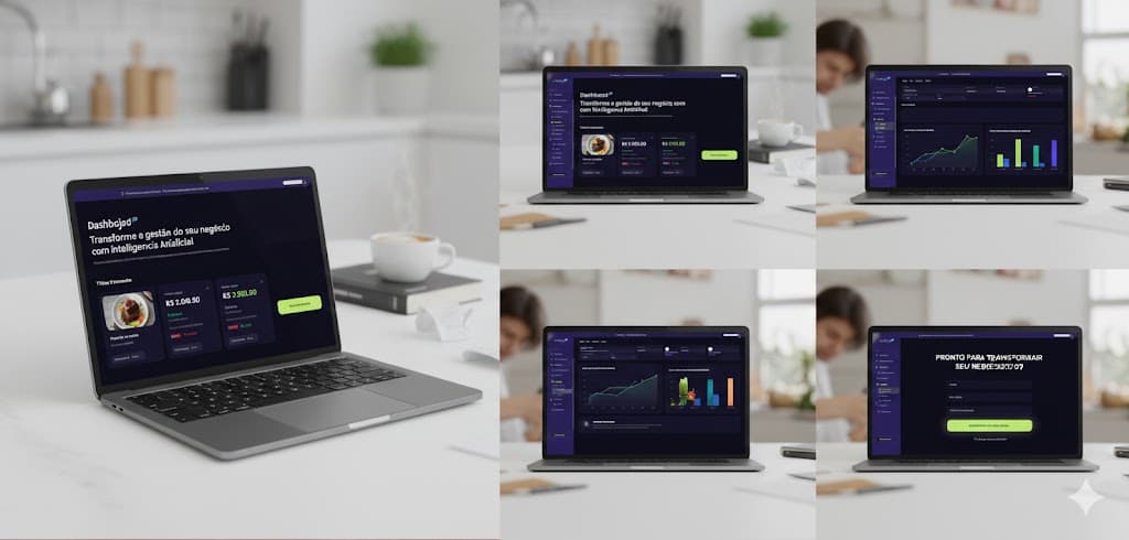 Planeja AI Dashboard Mockup
